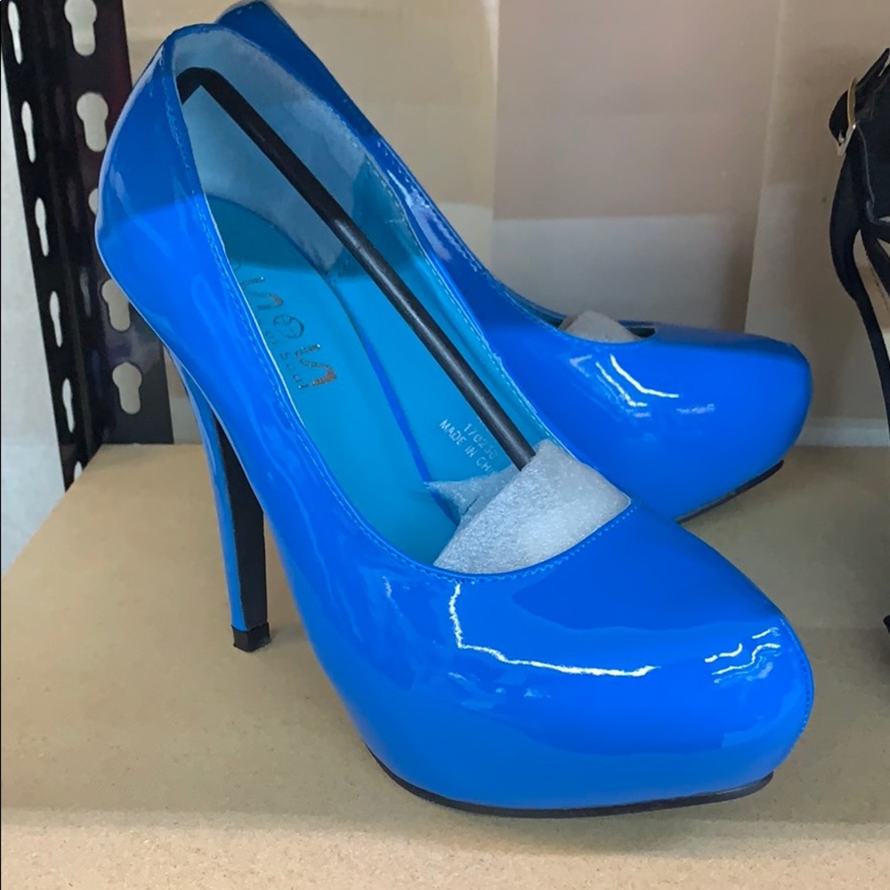 Shoes Of Soul Blue Pumps